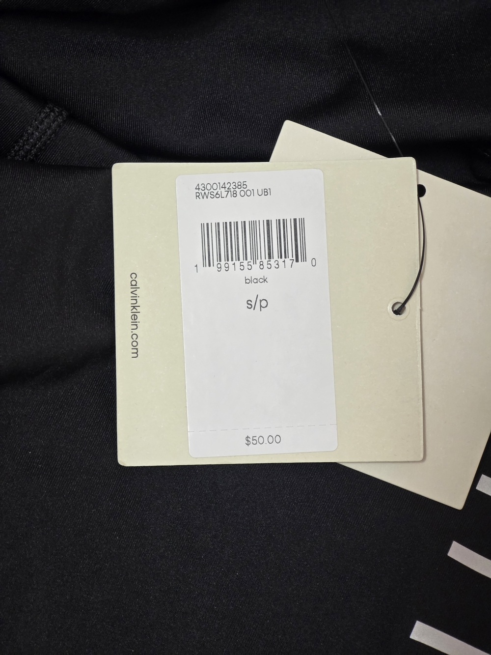 Calvin Klein Performance Biker Shorts - Picture 3 of 3